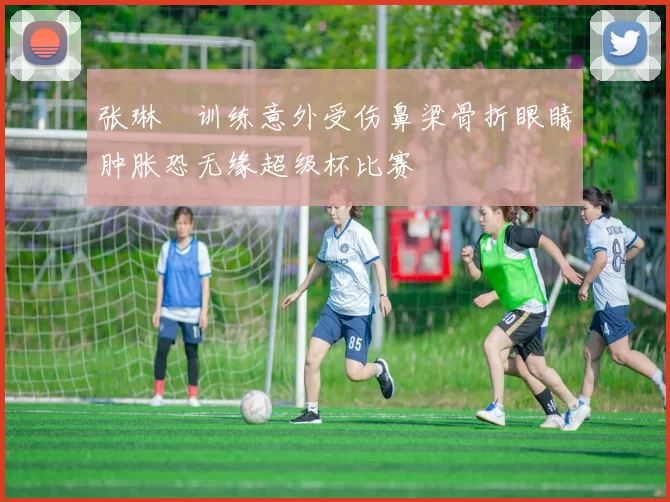 张琳芃训练意外受伤鼻梁骨折眼睛肿胀恐无缘超级杯比赛